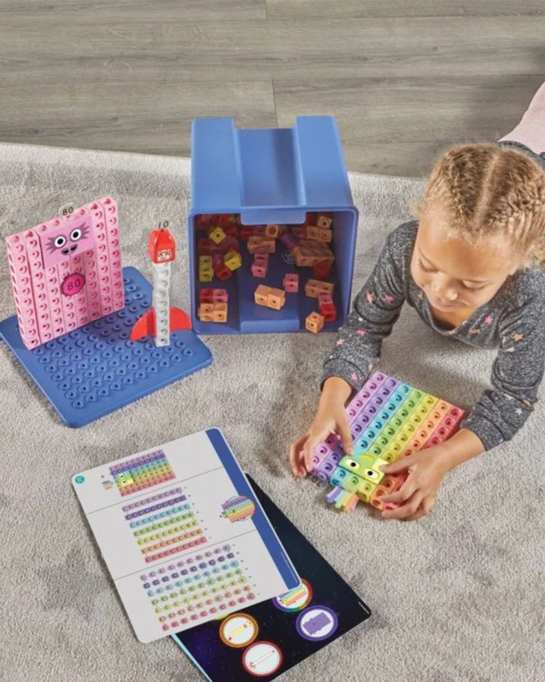 Learning Resources – Numberblocks kostky Mathlinks HEROES with ZEROES 2